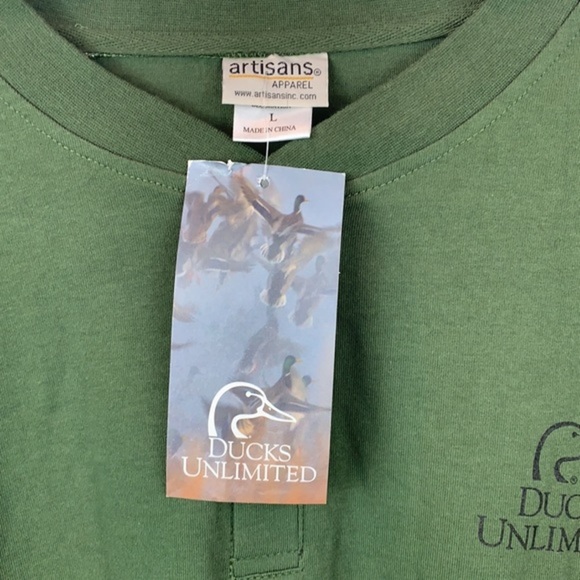 Ducks Unlimited Camo Stripe Long Sleeve Tee - Picture 3 of 6